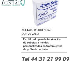 Acetato Rígido .060 - Valdi