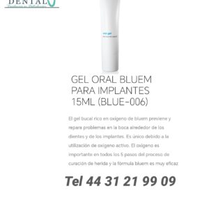 Gel oral para implantes 15ml - Bluem