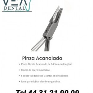 Pinza acanalada