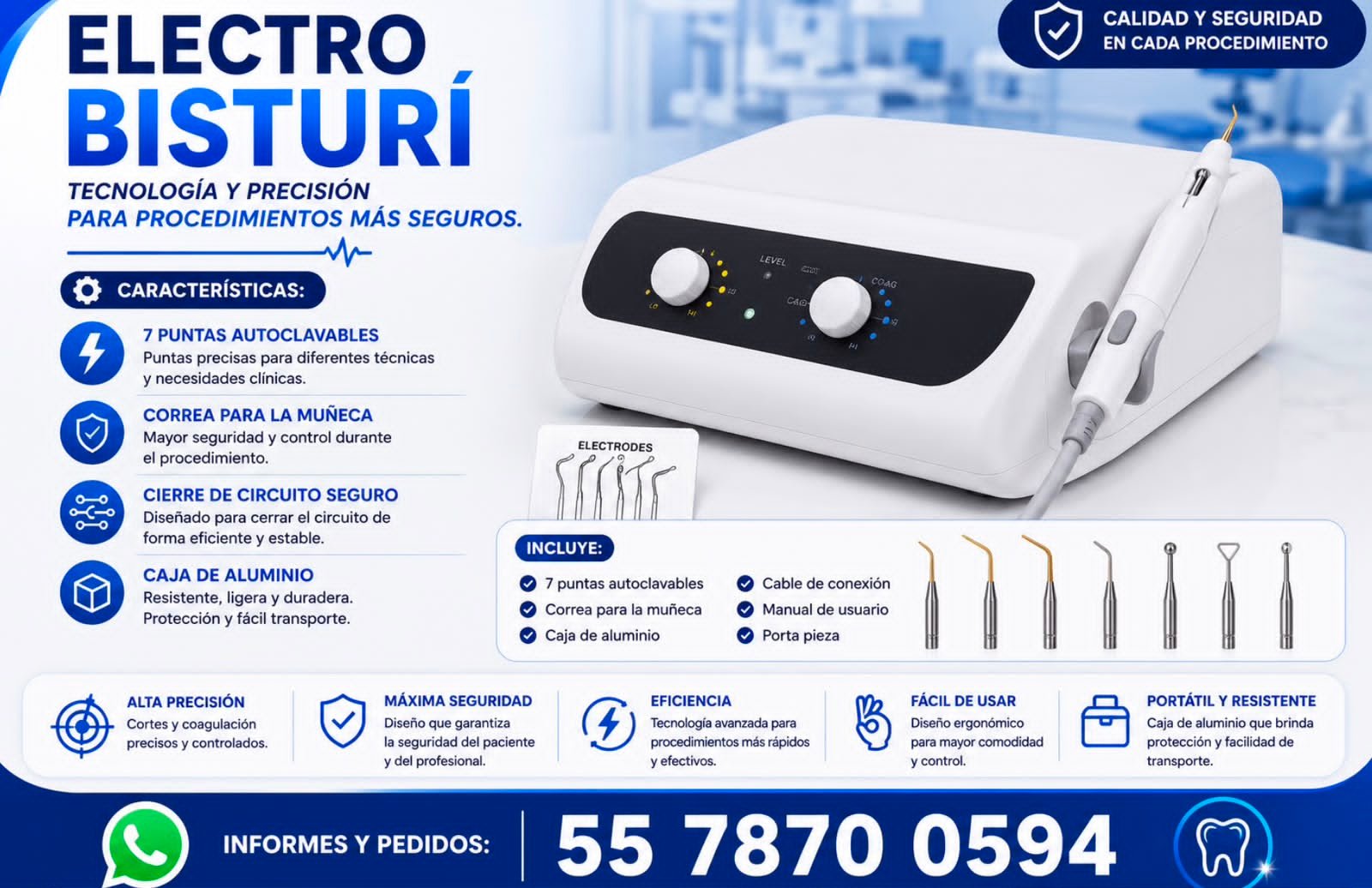 Electro Bisturí Dental