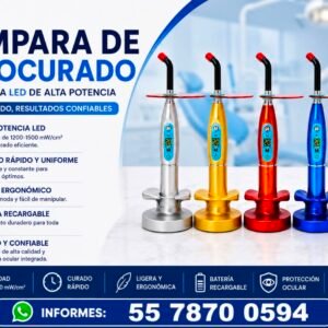 Lámpara de Fotocurado LED - Varios Colores