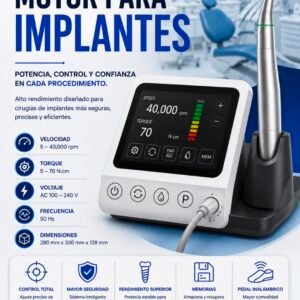 Motor para Implantes Dentales