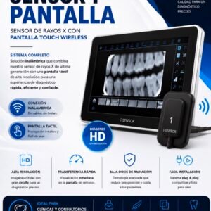 Sistema Sensor de Rayos X y Pantalla Touch Wireless (Tablet)