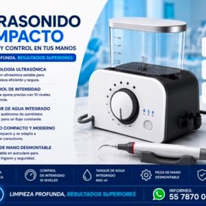 Ultrasonido Compacto para Limpieza Dental
