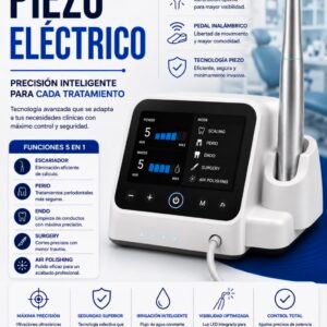 Unidad Piezoeléctrica 5 en 1 con Pantalla Touch - Vista Escritorio